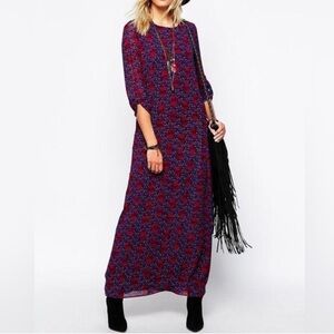 NEW House of Harlow 1960 Candece Maxi Skull Dress size XS / S